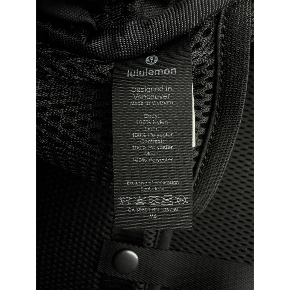 NWT Lululemon Command The Day Commute Bag Black 19L Laptop Backpack Briefcase